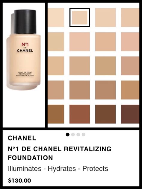 chanel foundation n1|Chanel no 1 foundation shades.